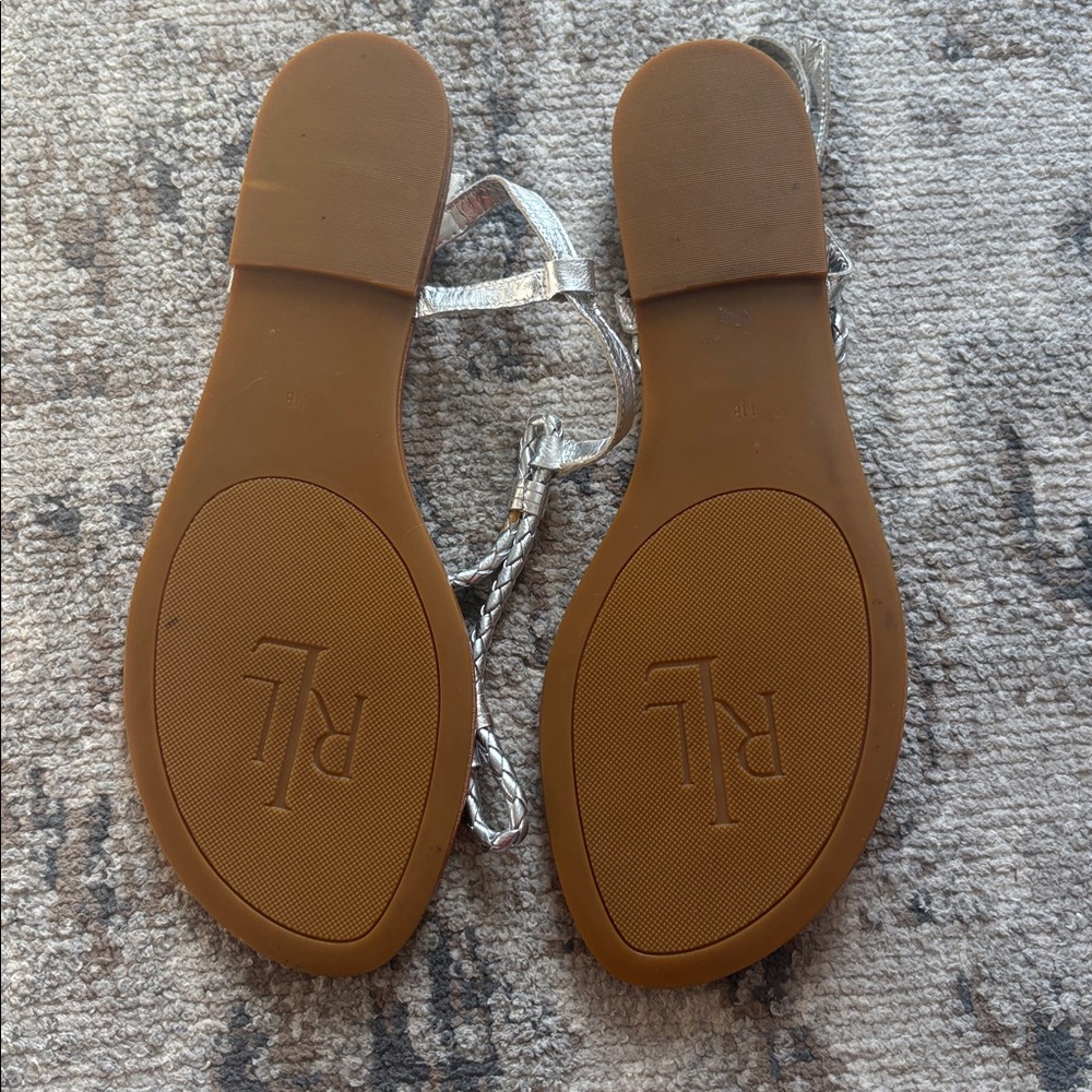 3 for $15 EUC Ralph Lauren Polo flats size 11 - Picture 3 of 4